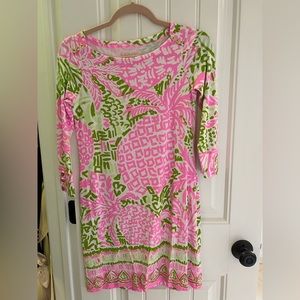 Lilly Pulitzer Pineapple print dress size XS